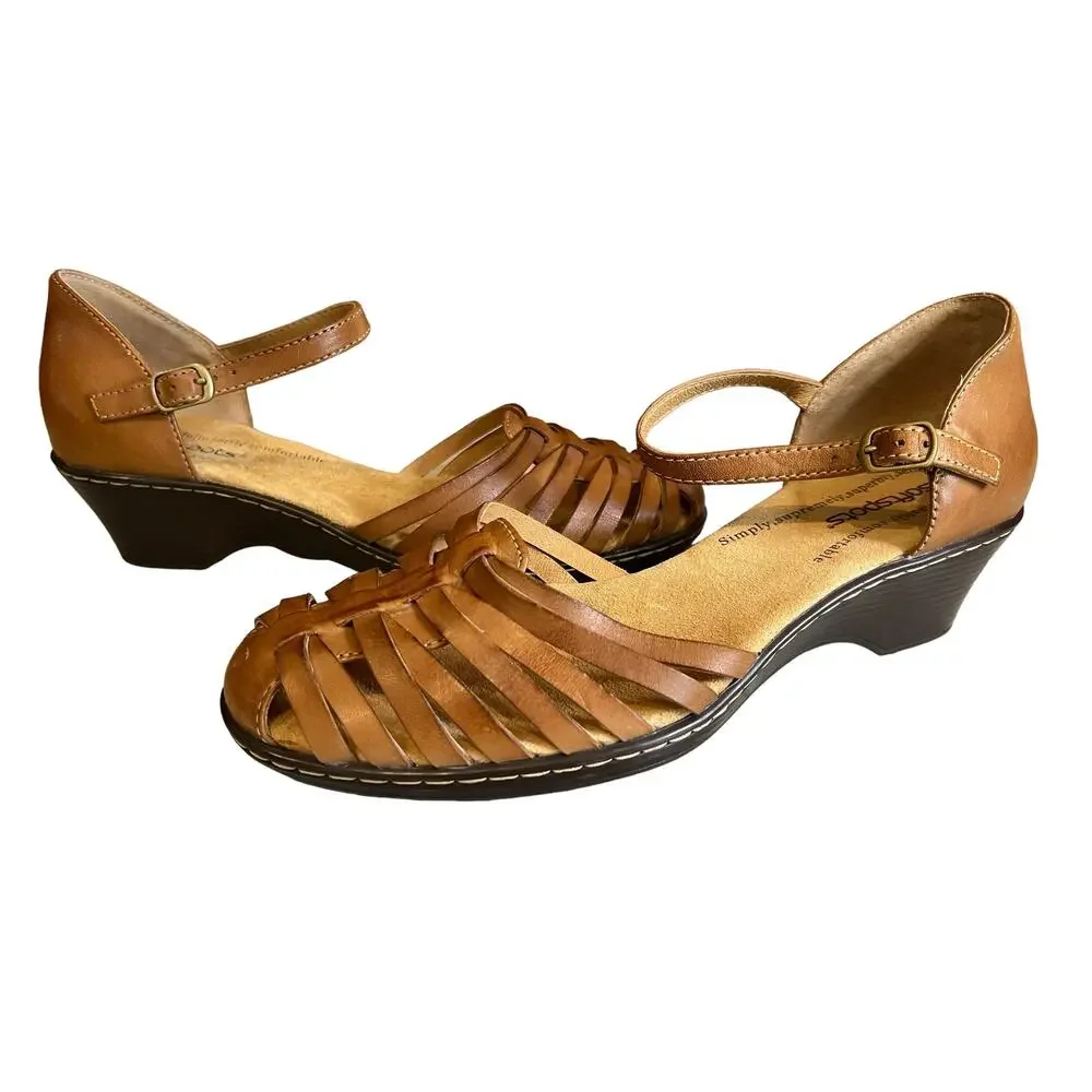 Softspots Tatianna Huarache Sandals Tan 9